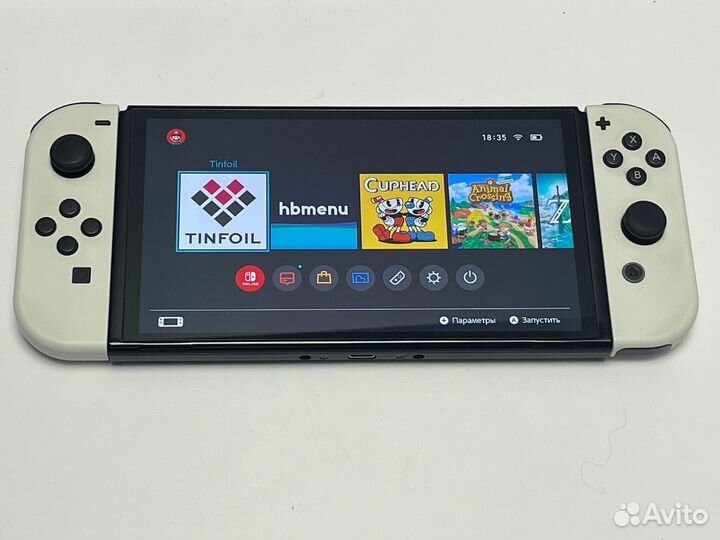 Nintendo switch oled прошитая чип