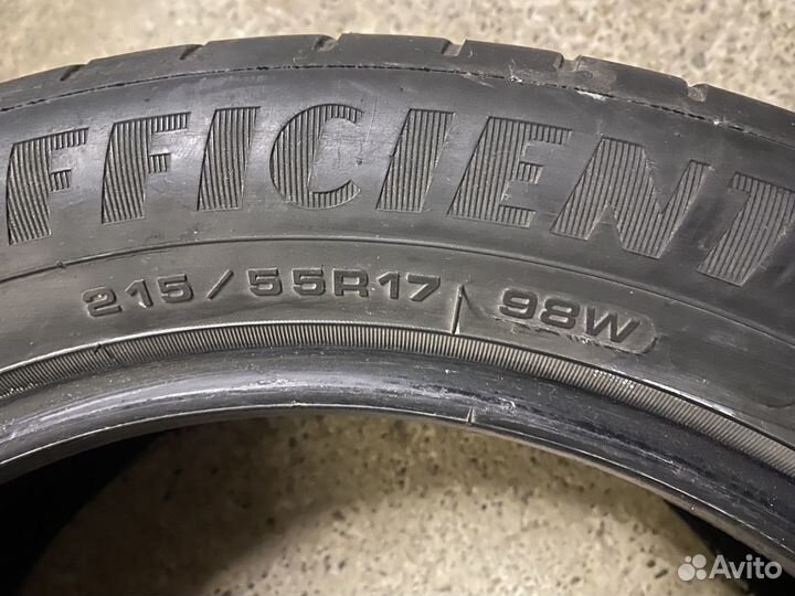 Летняя резина 215 55 r17