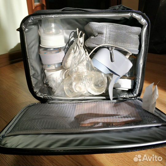 Дорожный набор с автоматическим молокоотсосом Phil