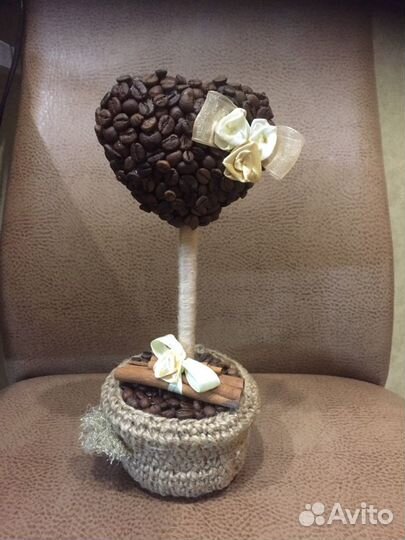 Топиарий из кофе