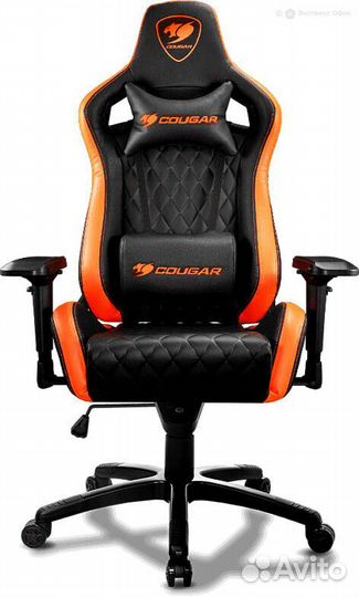 Кресло игровое Cougar Armor S Black-Orange