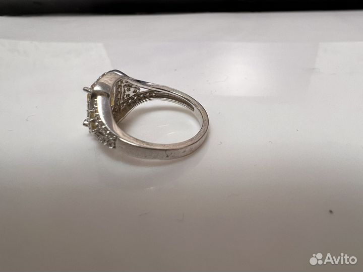 Кольцо серебро 925