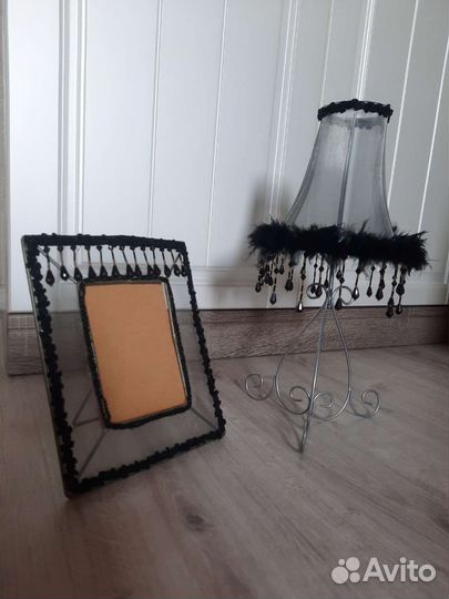 Рамка и подсвечник