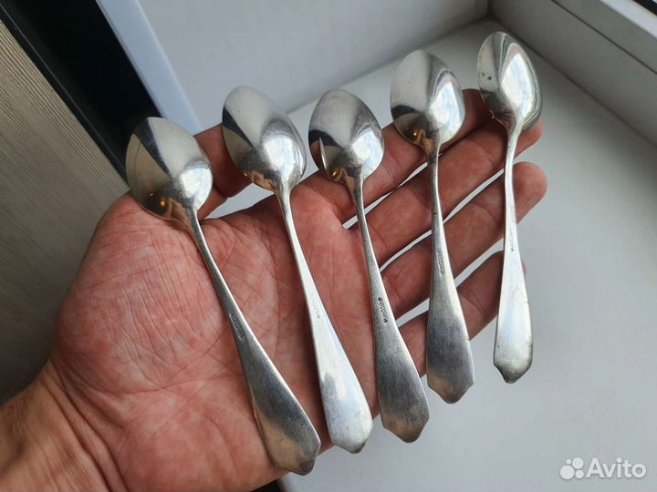 Серебряные чайные ложки Германия