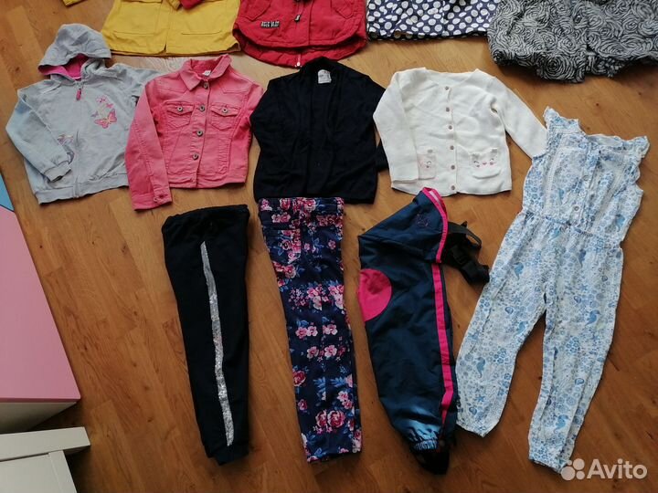 Вещи пакетом для девочки 116-122