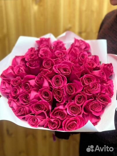 Свежие букеты из розы. Премиальная роза Эквадор