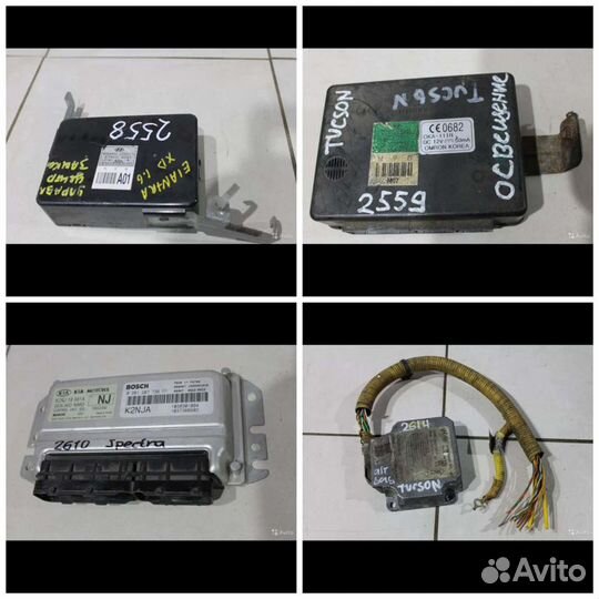 Электронные блоки управления KIA hyundai