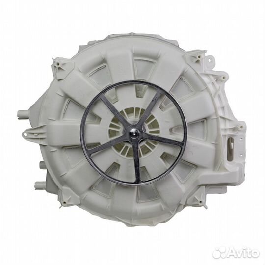 Бак в сборе Indesit, Ariston в комплекте со шкивом