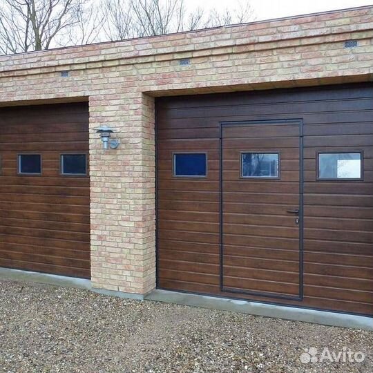 Секционные гаражные ворота