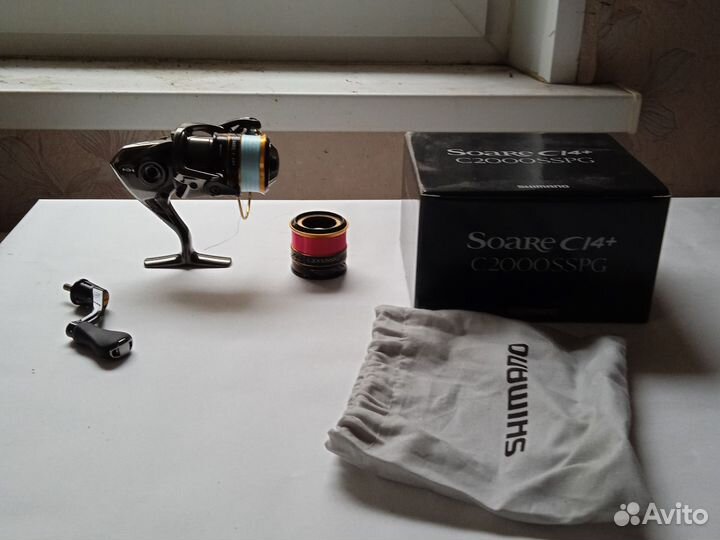 Катушка Shimano 17 Soare Ci4+ C2000sspg