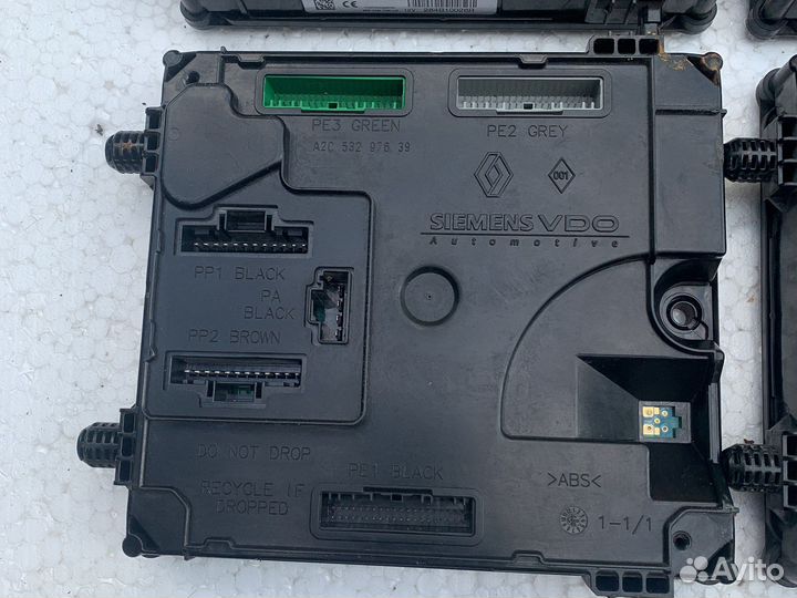 Блок комфорта renault laguna 3 L2