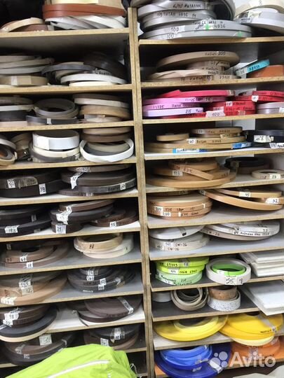 Кромка пвх 0,4х19 мм и 2х19мм