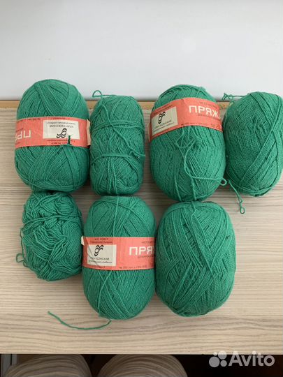 Пряжа чистошерстяная СССР