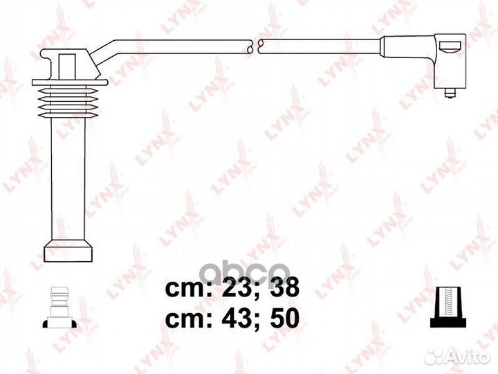Провода высоковольтные ford Focus 1,6-2,0 98/M