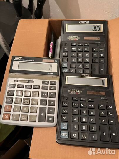 Калькулятор офисный в ассортименте б/у