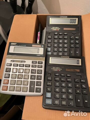 Калькулятор офисный в ассортименте б/у