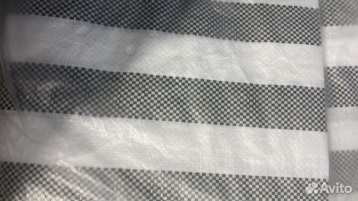 Стенка для тента с окнами (для сада)