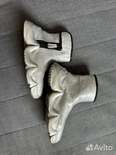 Ботинки натуральная кожа 38 демисезонные