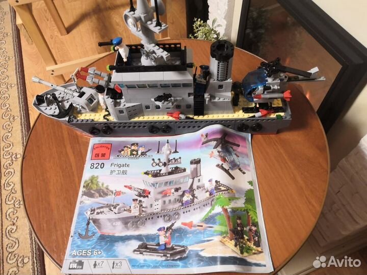 Lego Пиратский корабль