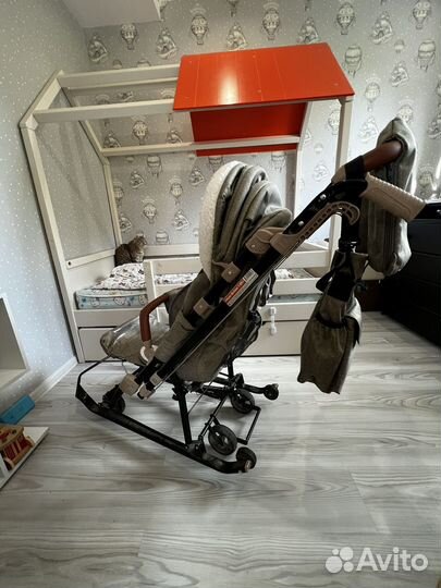 Санки коляска Ника 7-8 comfort