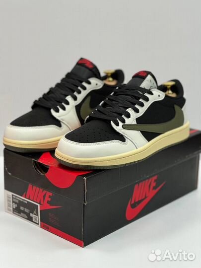 Кроссовки Nike air Jordan 1 Travis Scott