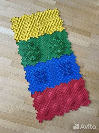 Ортопедический коврик для детей массажный