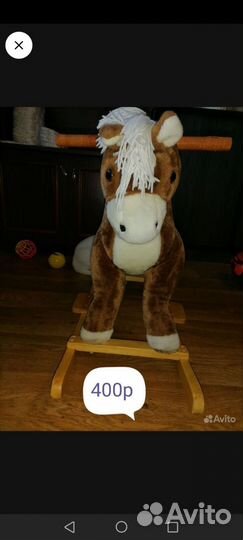 Детская качалка лошадь