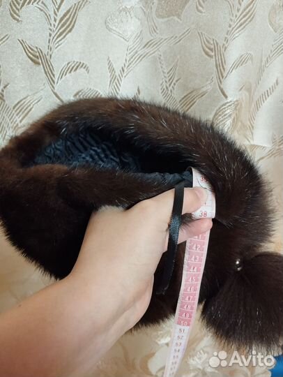 Шапка норковая