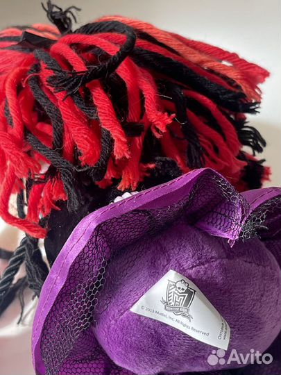 Мягкая игрушка кукла Монстер хай Клодин