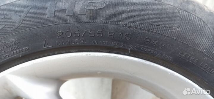 Литые диски с шинами r16