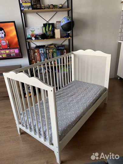 Детская кровать IKEA 120х60