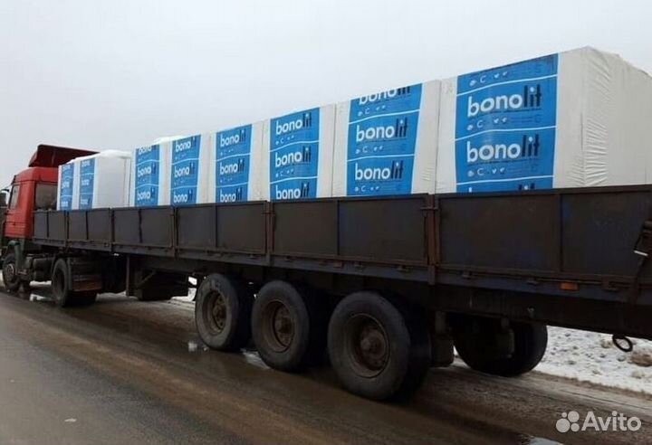 Стеновые блоки бонолит