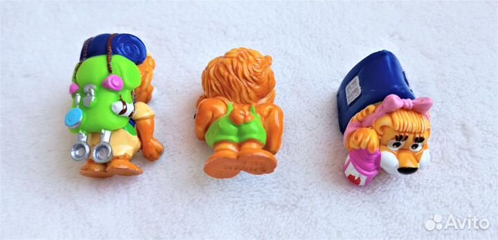 Львы из киндер-сюрпризов (3 шт.)