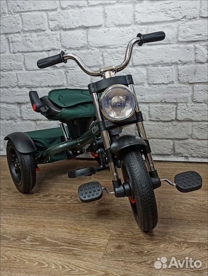 Детский трехколесный велосипед новый