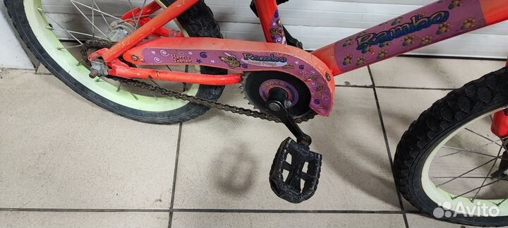 84391 Велосипед Rambo 16 оранжевый бу