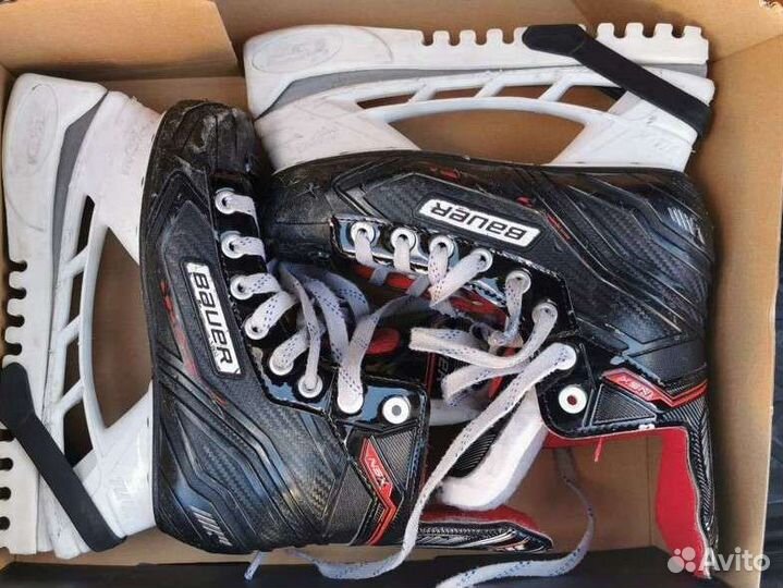 Коньки хоккейные детские bauer nsx размер 34