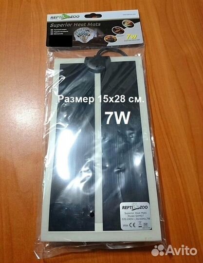 Термоковрик для рептилий