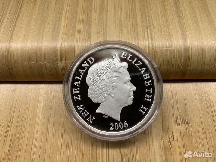 Серебряная монета Золотая лихорадка 2006