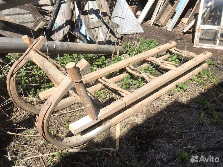 Конные сани, дуги