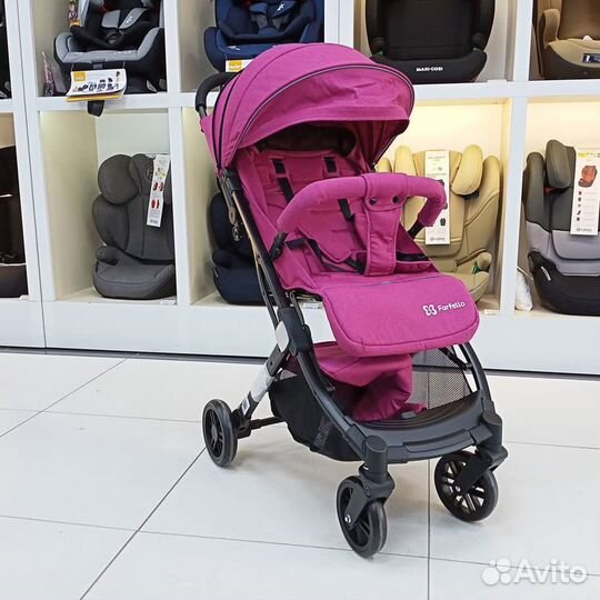 Прогулочная коляска Farfello Comfy Go Фуксия