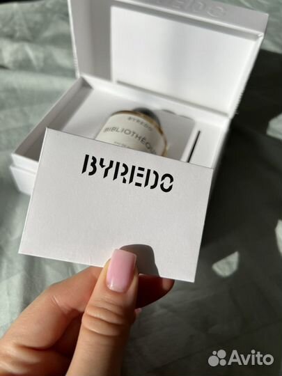 Парфюмерная вода byredo Bibliotheque 50 мл