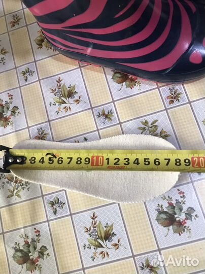 Сапоги резиновые детские