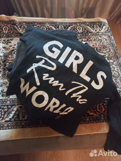 Детская одежда для девочек пакетом на 140см