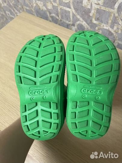 Детские резиновые сапоги crocs