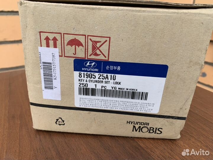 8190525A10 Hyundai/Kia комплект личинок