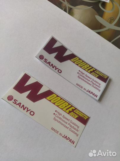 Наклейки sanyo С-35 и др