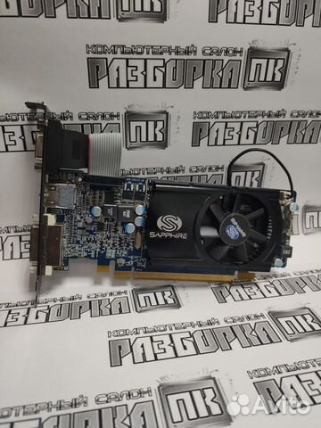 Видеокарта ATI radeon HD5570 1GB saphire