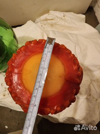 Свеча винтажная рельефная