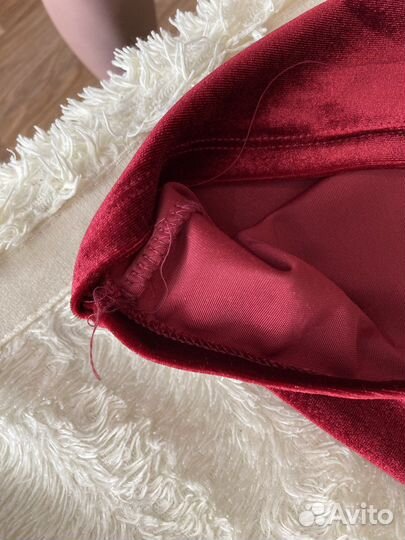 Платье XS новогоднее красное