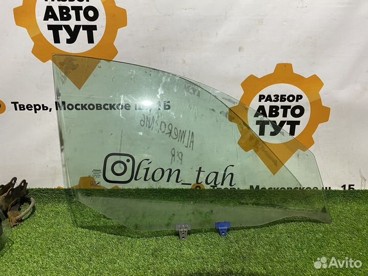 Стекло передней правой двери Nissan Almera n16